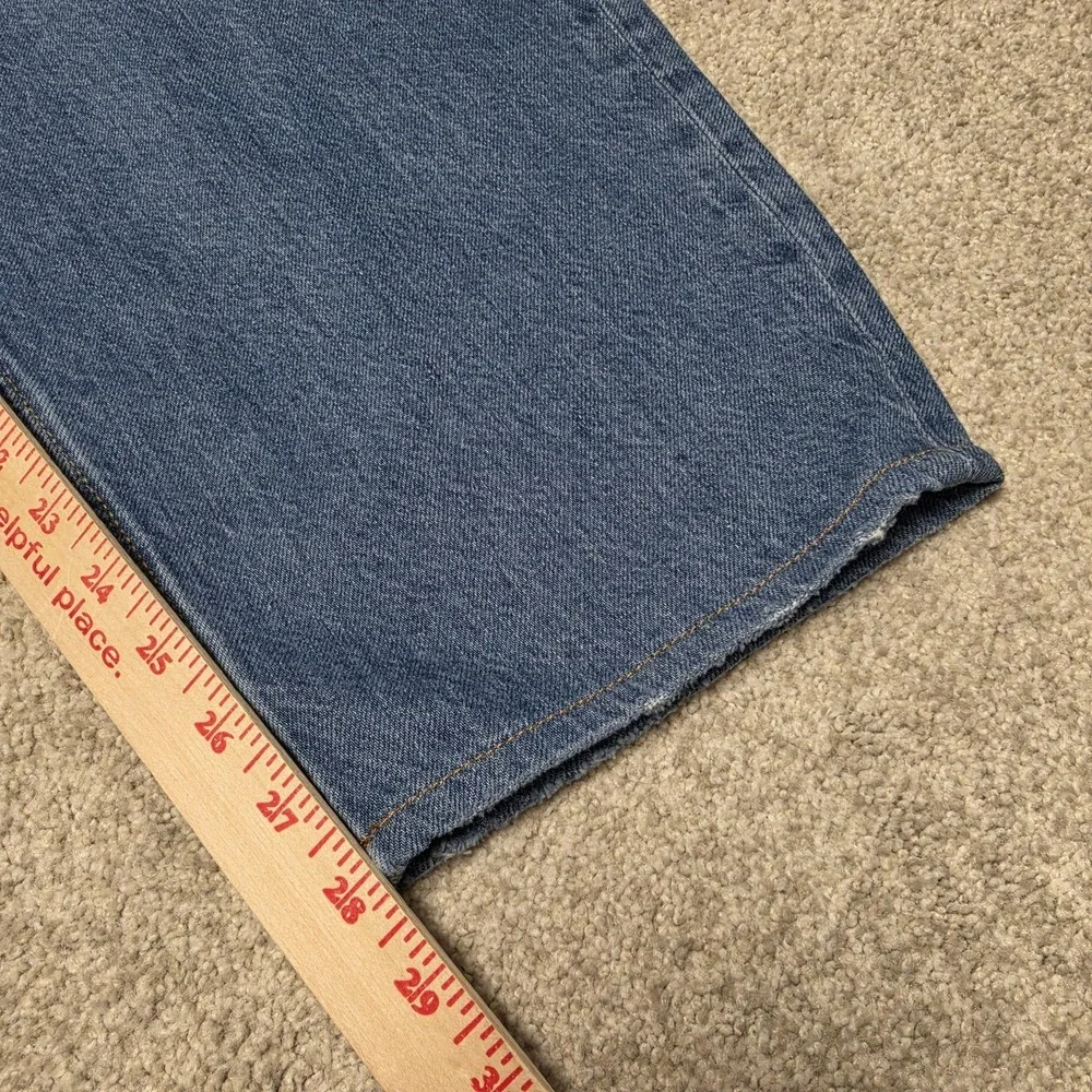 Boden Jeans Size W32/L32 (34x28) Blue High Rise 90s Tapered Relaxed Barrel R0323